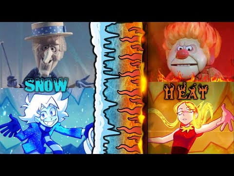 Snow VS Heat Miser Siblings Mashup