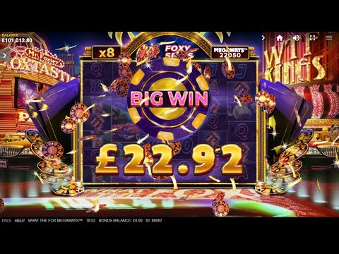What The Fox Megaways gameplay video