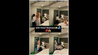 Hotel Maid Hot waitress!!