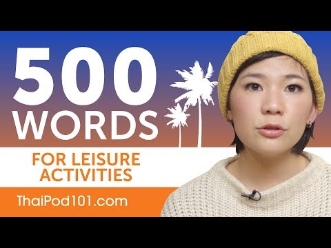 500 Useful Words for Living in Thailand