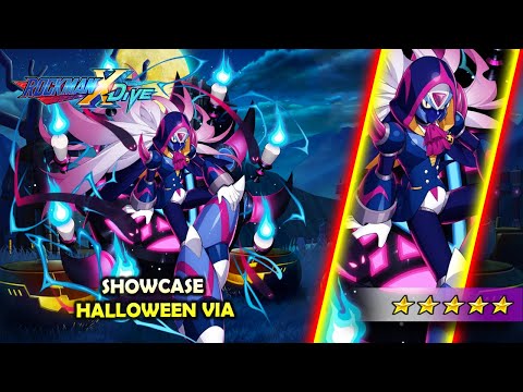 Megaman X Dive | Showcase Halloween Via 5*