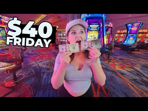I Tried the $40 Method on 5 Brand New Slots in Las Vegas!