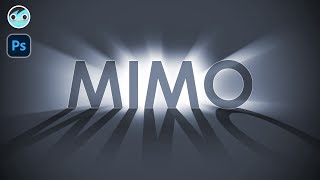 【MIMO】背光文字效果｜特殊字｜Backlight Text Effect｜Photoshop