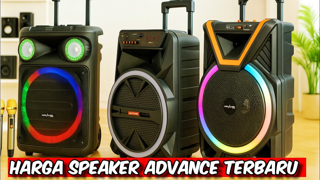 Harga speaker portable advance terbaru 2025 