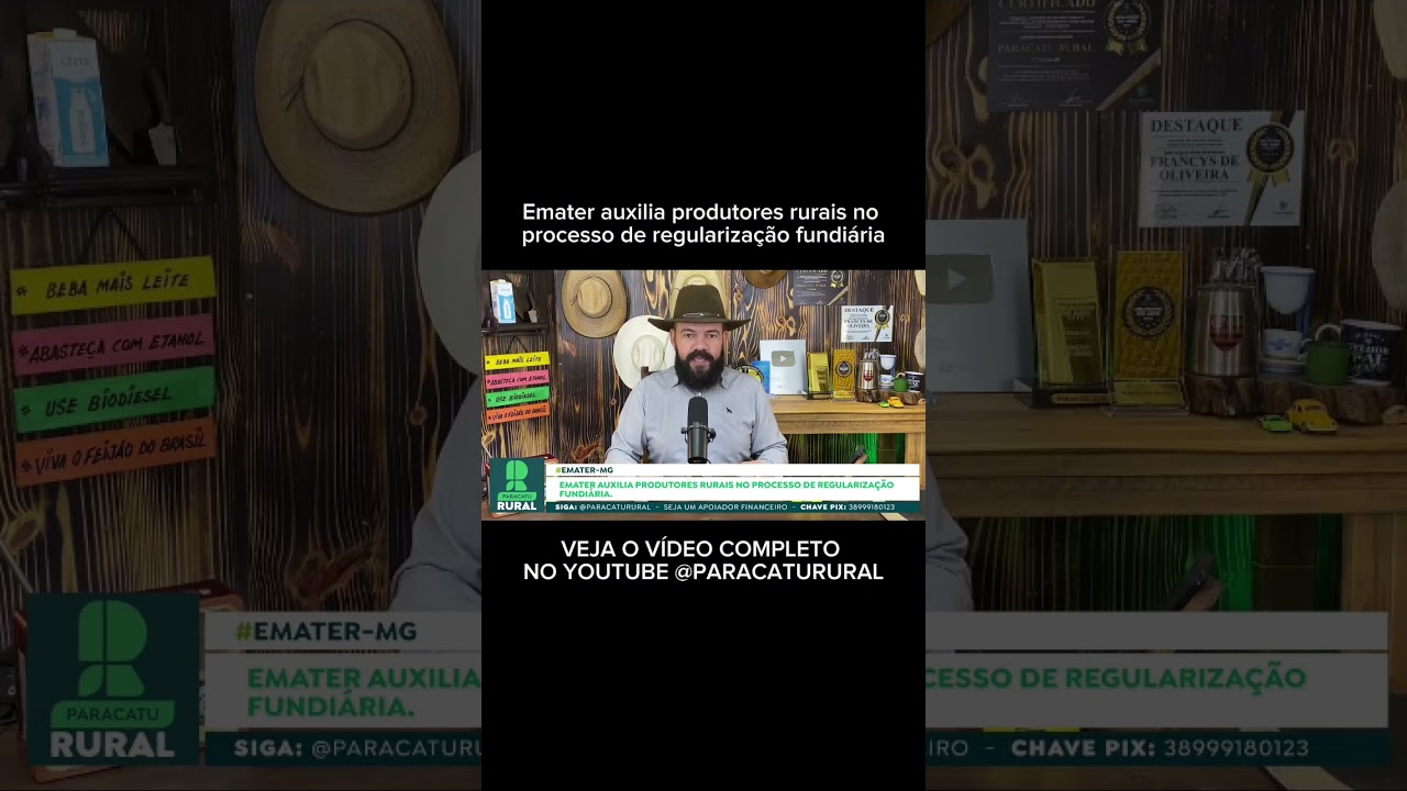 Emater auxilia produtores rurais no processo de regularização fundiária