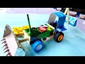 How To Make JCB Using Matchbox 7 Up Can DC Motor With Battery DIY At Home