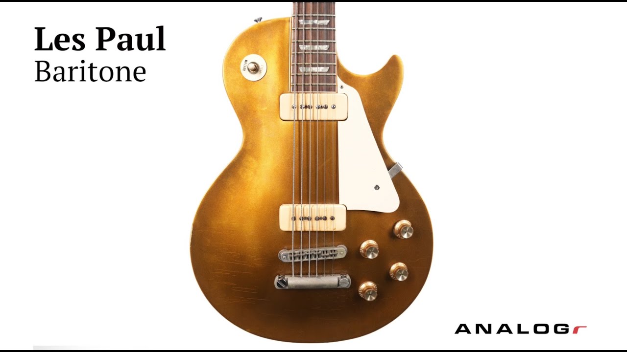1989 Les Paul Baritone Giffin Built - 1st One Ever Built - from the Outlaw Custom Shop Collection - YouTube