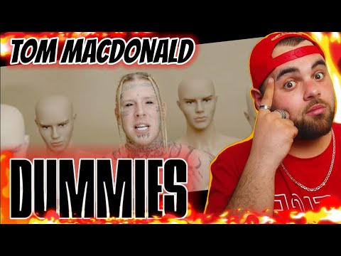 OH THEY GONNA BE BIG MAD! | RAPPER REACTS to Tom MacDonald - "Dummies"