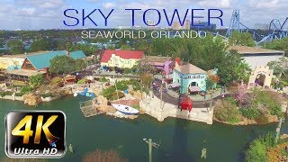 Sky Tower Ride , Seaworld, Orlando, Florida | 4K Steadicam