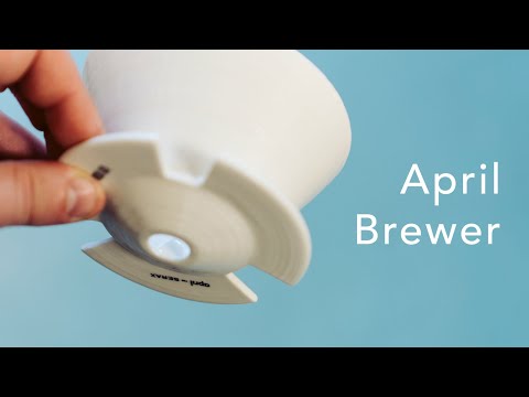 Introducing the April Brewer: A new way to brew coffee at home, inspired by professionals