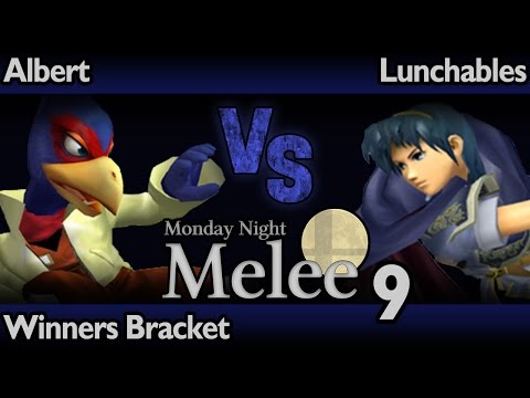 MNM9 Melee - Albert (Falco) vs Lunchables (Marth) - Winners Bracket