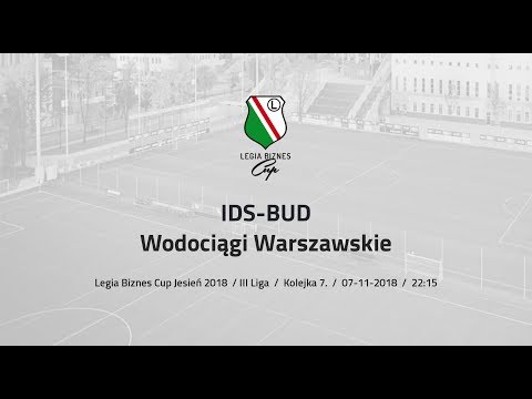 Skrót spotkania IDS-BUD -  Wodociągi Warszawskie ( Legia Biznes Cup Jesień 2018 )