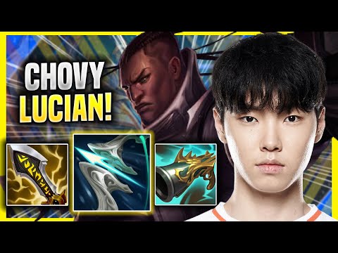 CHOVY DESTROYING WITH LUCIAN! - GEN Chovy Plays Lucian MID vs Ryze! | Season 2022