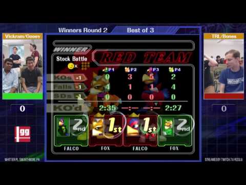 Event Match 24: Vickram/Gooey (Green) vs Liberace/Bones (Red) - Winners Round 2