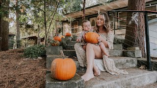 A Simple Fall Evening in our DREAM Mobile Home in the Woods