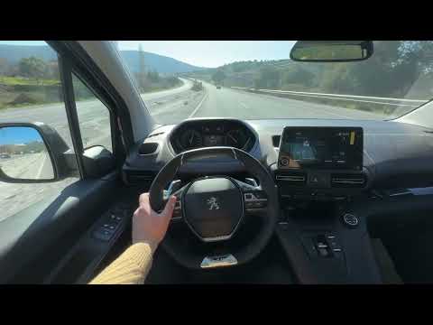 Peugeot Rifter GT 1.5 BlueHDI - POV Test Drive