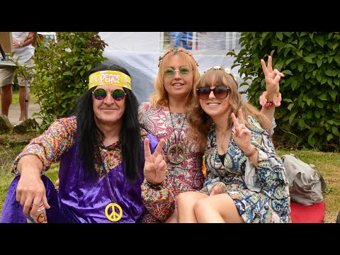 Haworth 1960s Weekend 2023 (June). MORE Peace & Love. Hippies of the World Unite. SELECT HD Vid+pics