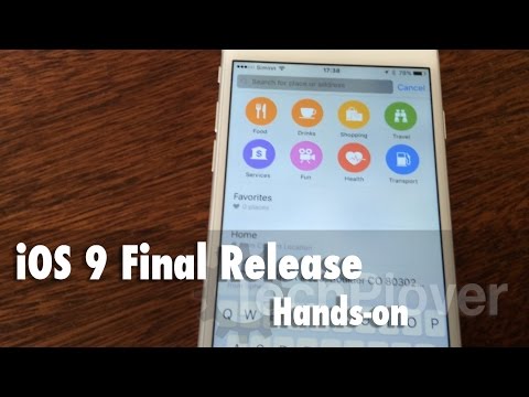 iOS 9 Final Release on iPhone 6 - Hands-on