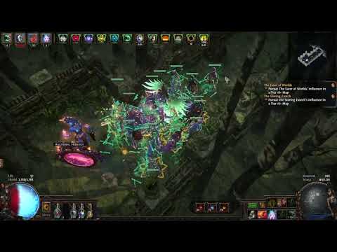 [PoE 3.19] 6  Carrion Golem Necromancer in Lake of Kalandra League - 1