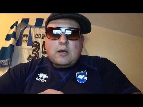 Pescara - Bari , si accende la sfida! scritte sui muri di casa di mister Grosso.