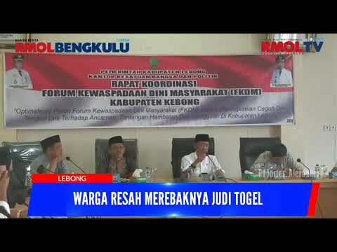 Warga Resah Merebaknya Judi Togel