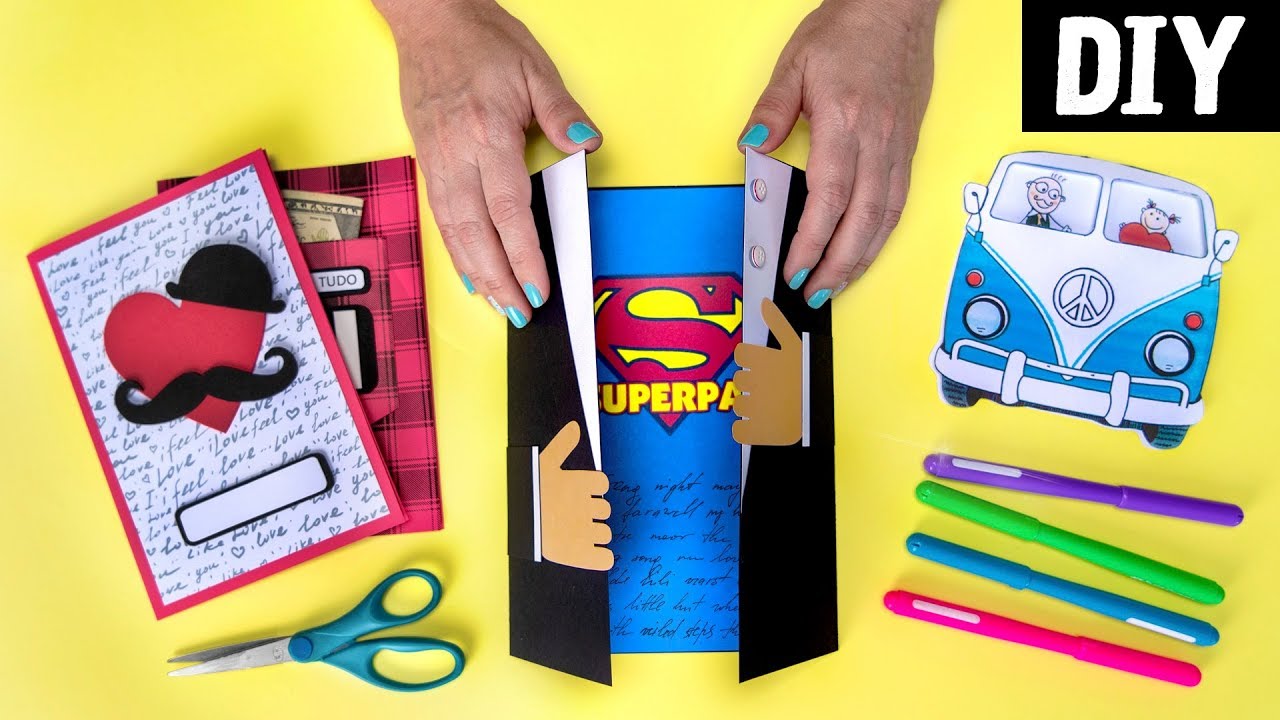 Watch Now 10 Cartões Super Fáceis e Baratos 💡 Ideias Criativas para o Dia dos Pais 10 Cartões Super Fáceis e Baratos 💡 Ideias Criativas para o Dia dos Pais