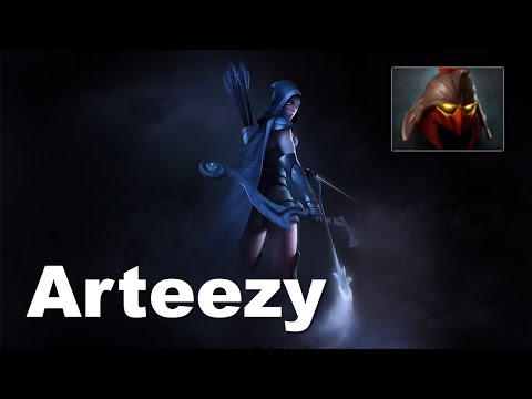 Dota 2 - Arteezy 8400 MMR Disassemble Play