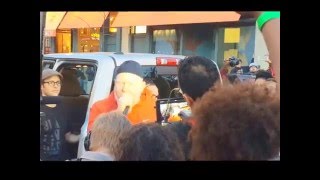 Black Lives Matter protest march and Dance Party with Brother Ali in Northeast Minneapolis 4/29/15
