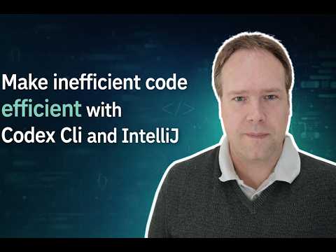 Make Inefficient Code Efficient With Codex Cli And Intellij