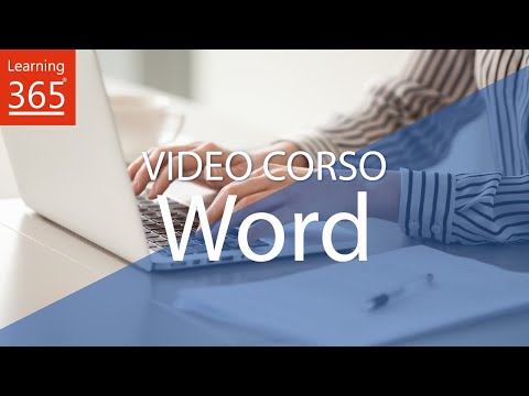 Corso Word Microsoft Office 365 - Come usare l'interfaccia