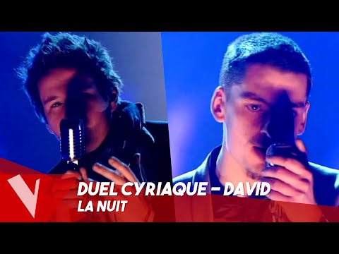 Salvatore Adamo - La Nuit ● Cyriaque & David | Duels | The Voice Belgique Saison 2
