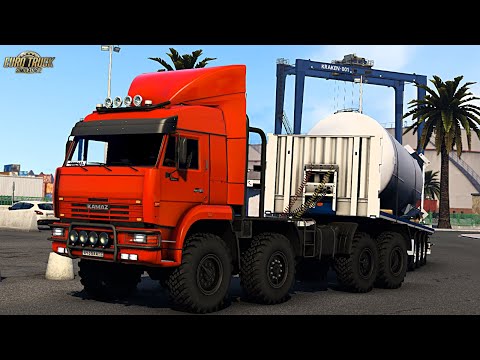ETS2 1.42 Kamaz 6460-65221 | ProMods 2.57