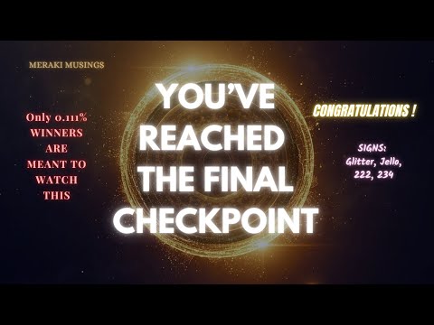 YOU'VE REACHED THE FINAL CHECKPOINT • Your Angels have a message for you • EDGE OF BIG BREAKTHROUGH