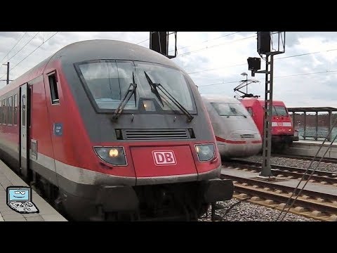 Allersberg (Rothsee) mit ICEs, München-Nürnberg-Express und Allersberg-Express