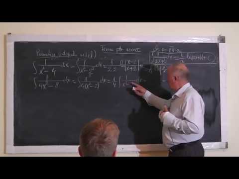 2/2 Lectia 1095 Ce este primitiva unei functii? Cum invatam tabelul primitivelor? - Clasa 12