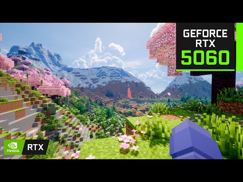 Minecraft 1.21.7 | RTX 5060 + R7 5700X ( 1080p 20 Shaders)