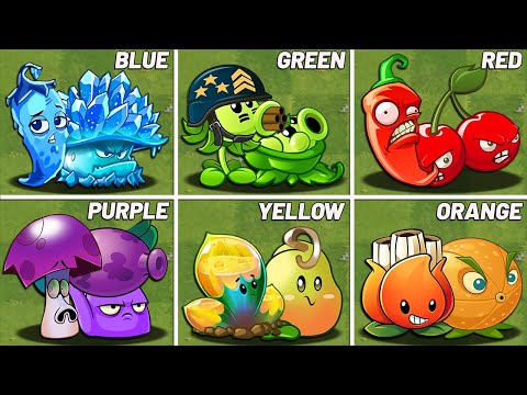 PvZ 2 Random 6 Team Premium Plants Attack Final Bosses Fight! - Who Will Win?