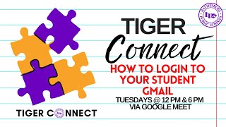 Tiger Connect | How to Login to your Student Gmail