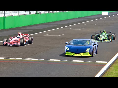 2021 Formula Rapide vs Lamborghini Gallardo Monster vs Ferrari F1 2007 - Monza