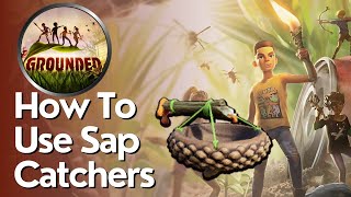 How to Use Sap Catchers in Grounded