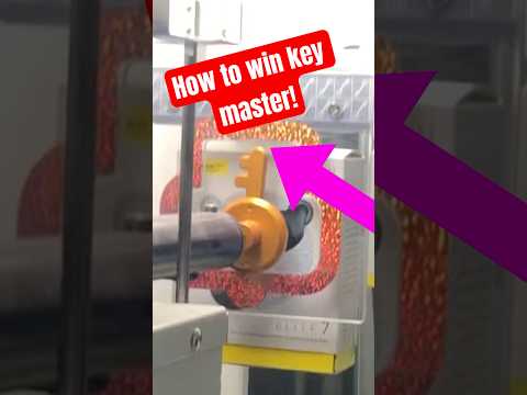 Key Master Arcade Game Guide! (How To WIN) #shorts #keymaster