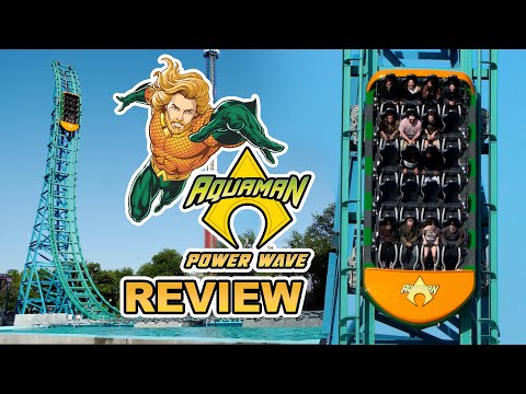 Video review of Aquaman: Power Wave by Coaster Studios