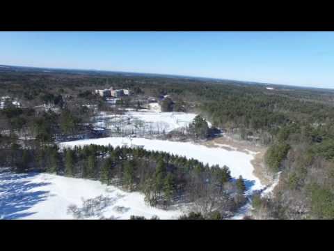Winter In Weston, Massachusetts, from the sky 2016