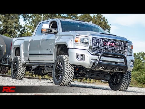 2018 GMC Sierra 2500HD Denali Rough Country Off-Road Edition (Silver) Vehicle Profile