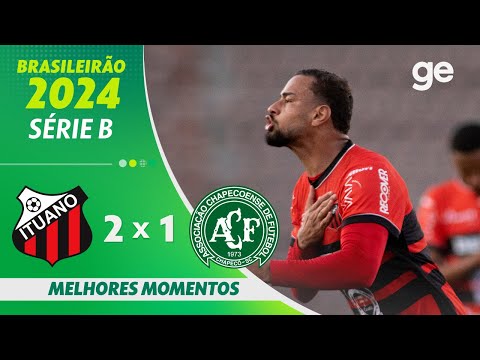 Gols e lances de Ituano x Chapecoense