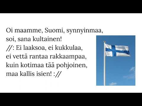 Maamme laulu - Vårt land (Instrumental, F-dur)