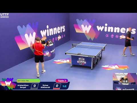 WINners CUP table 2  31.08  Aristarkhov Sergei - Syksa Aleksandr  19:30