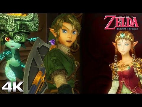 THE LEGEND OF ZELDA: TWILIGHT PRINCESS HD All Cutscenes (Full Game Movie) 4K Ultra HD