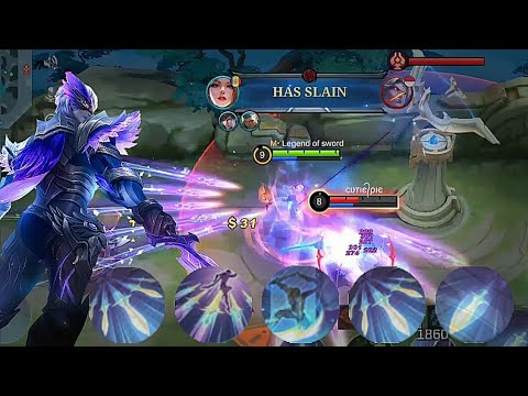 INSTANT DEAD COMBO FOR GUISON☠️ | GUSION GAMEPLAY | MLBB.