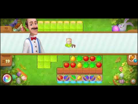Gardenscapes level 72 mini game HD